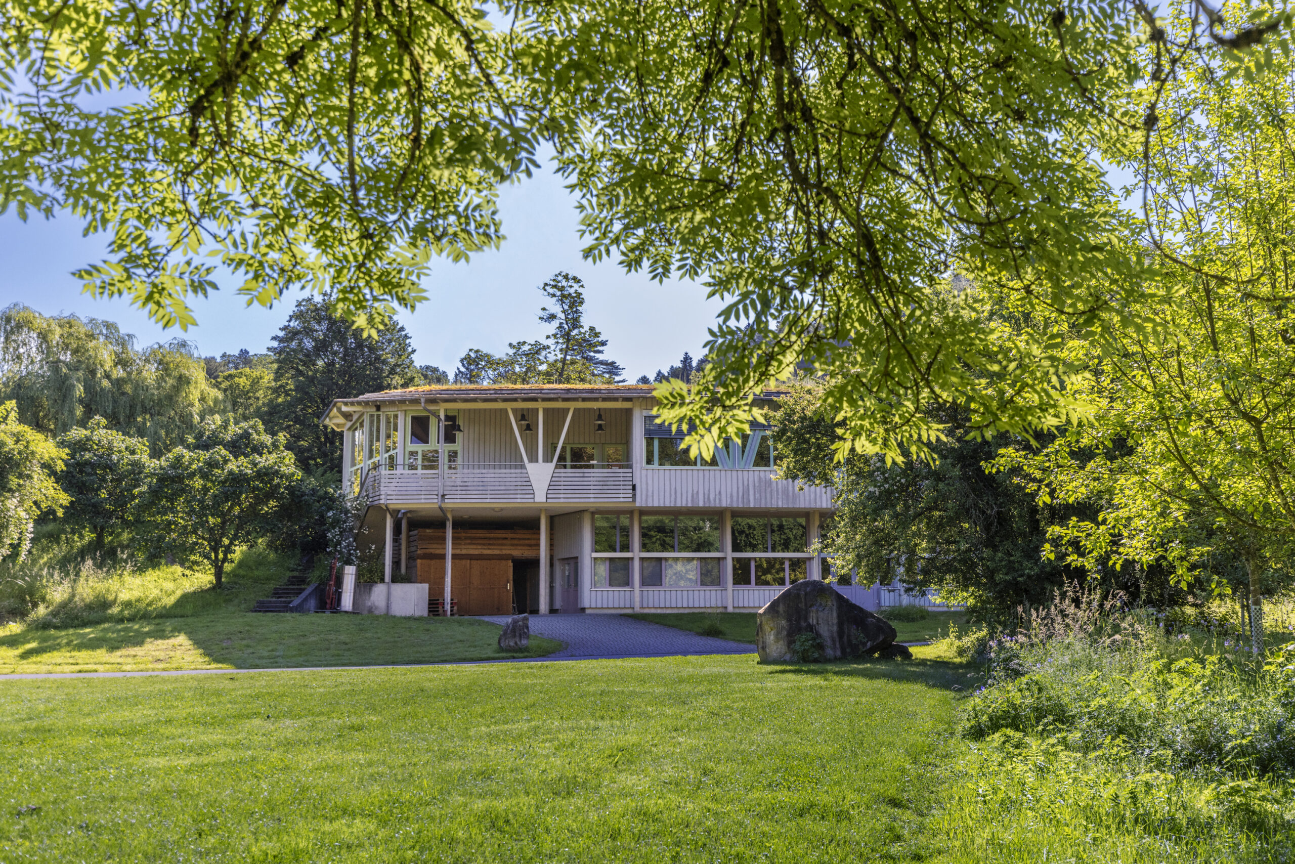 Ein Therapiegebäude